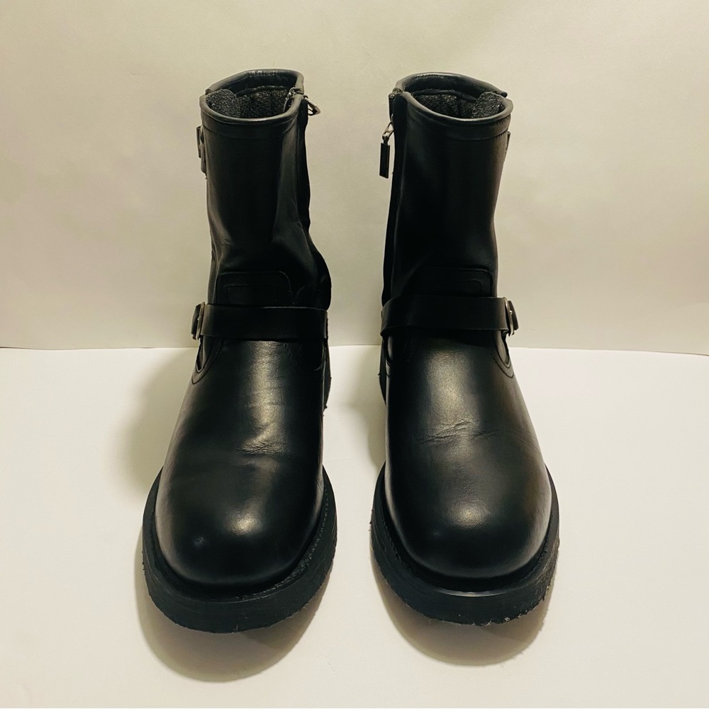 Harley-Davidson Black Moto Boots